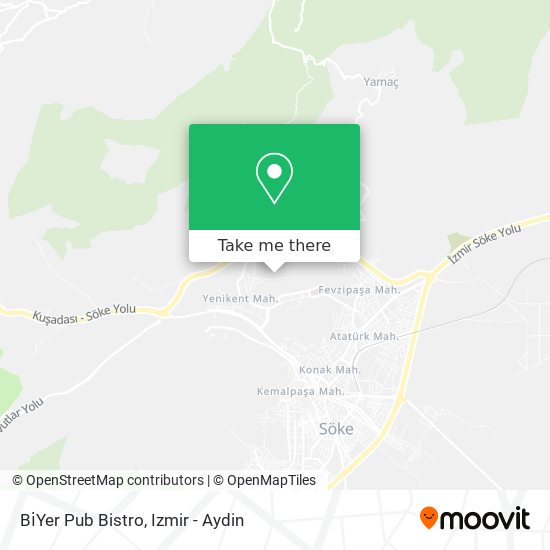 Bi̇Yer Pub Bistro map