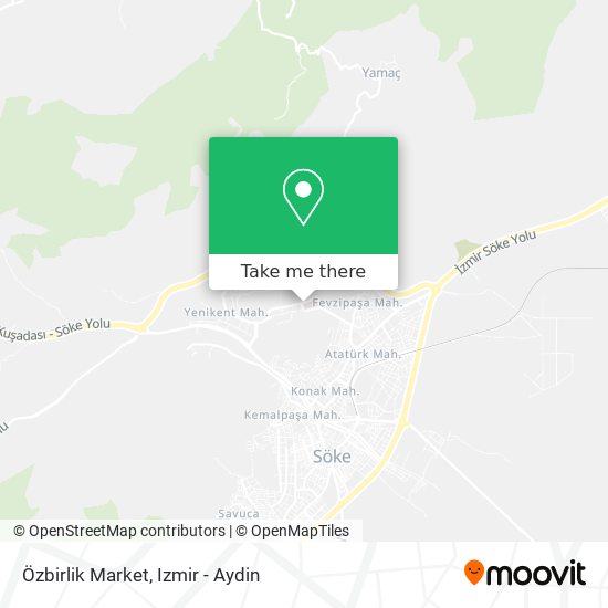 Özbirlik Market map