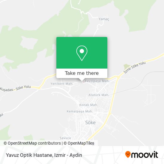 Yavuz Optik Hastane map