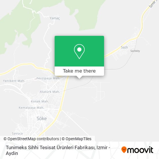 Tunimeks Sihhi Tesisat Ürünleri Fabrikası map