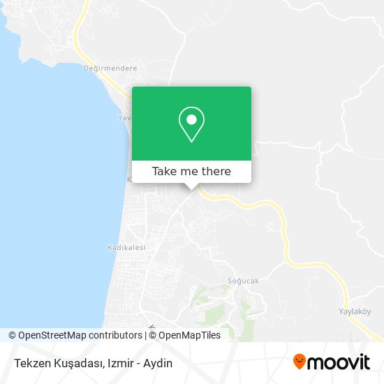 Tekzen Kuşadası map