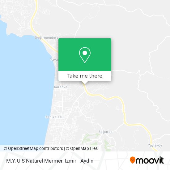 M.Y. U.S Naturel Mermer map