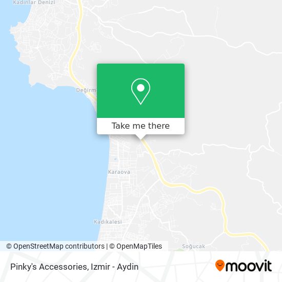 Pinky's Accessories map