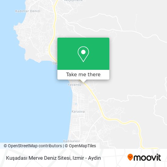 Kuşadası Merve Deniz Sitesi map