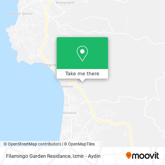 Filamingo Garden Residance map