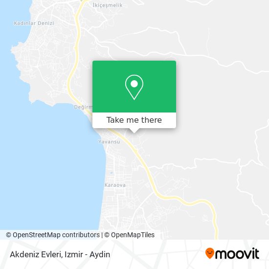 Akdeniz Evleri map