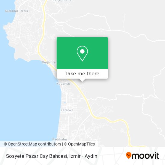 Sosyete Pazar Cay Bahcesi map
