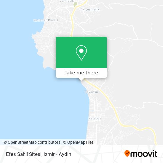 Efes Sahil Sitesi map