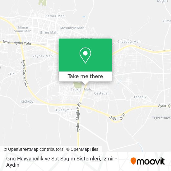 Gng Hayvancılık ve Süt Sağim Sistemleri map