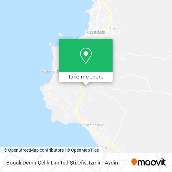 Boğalı Demir Çelik Limited Şti.Ofis map