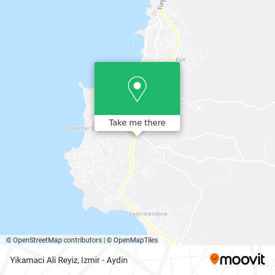 Yikamaci Ali Reyiz map