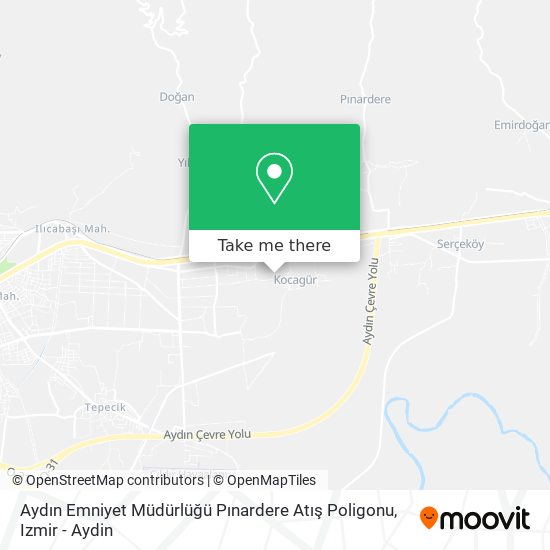 Aydın Emniyet Müdürlüğü Pınardere Atış Poligonu map