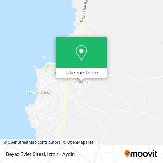 Beyaz Evler Sitesi map