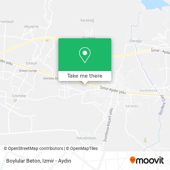 Boylular Beton map