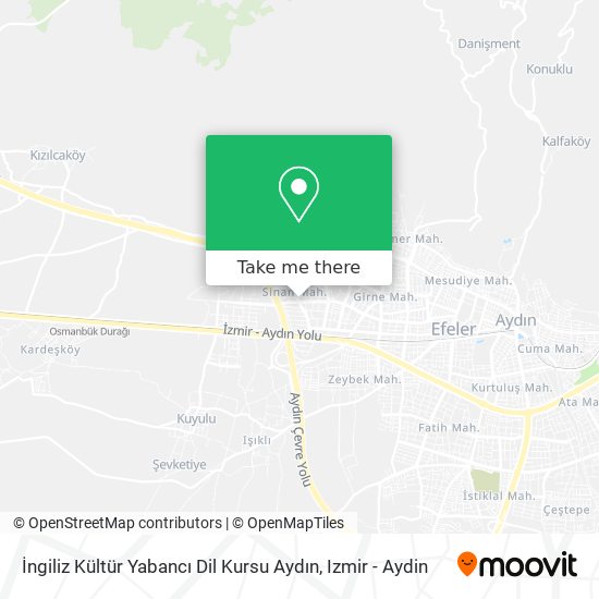 İngiliz Kültür Yabancı Dil Kursu Aydın map