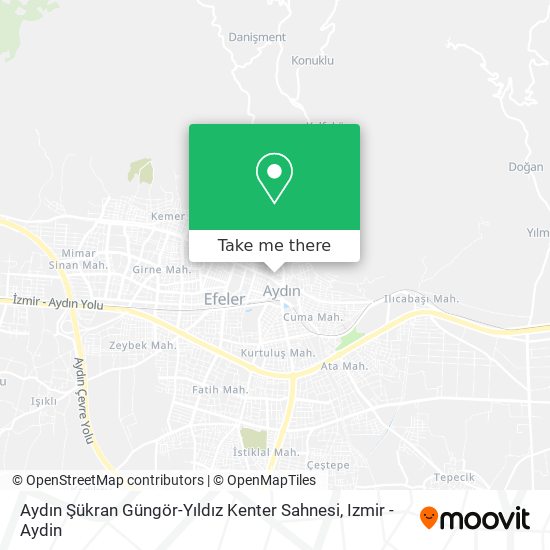 Aydın Şükran Güngör-Yıldız Kenter Sahnesi map