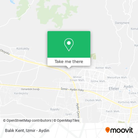Balık Kent map
