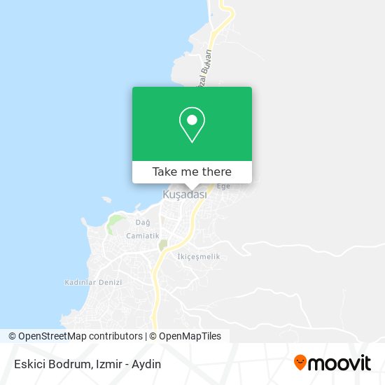 Eskici Bodrum map