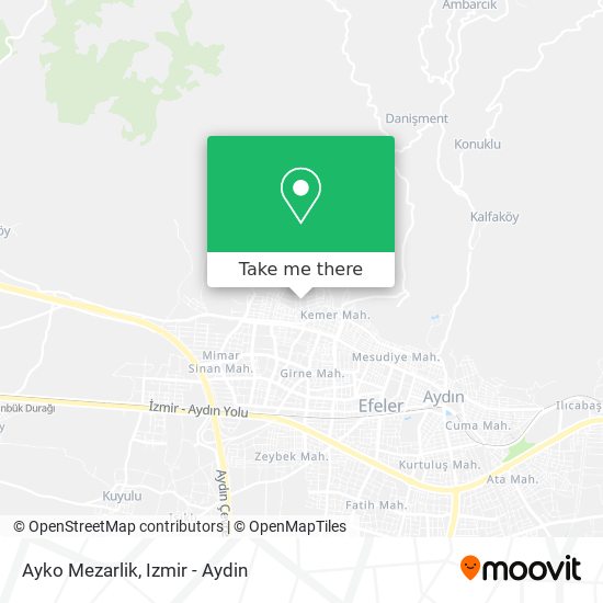 Ayko Mezarlik map