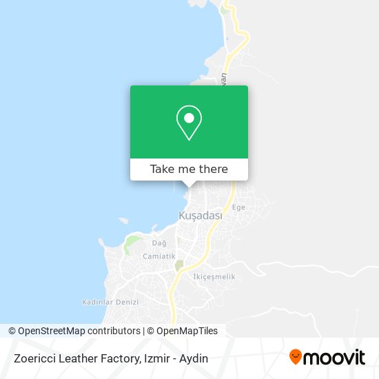 Zoericci Leather Factory map