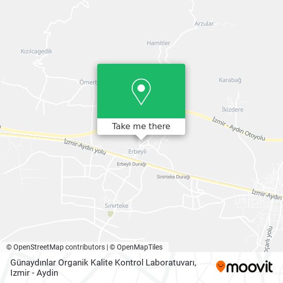 Günaydınlar Organik Kalite Kontrol Laboratuvarı map