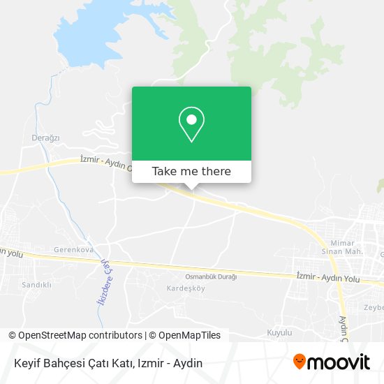 Keyif Bahçesi Çatı Katı map
