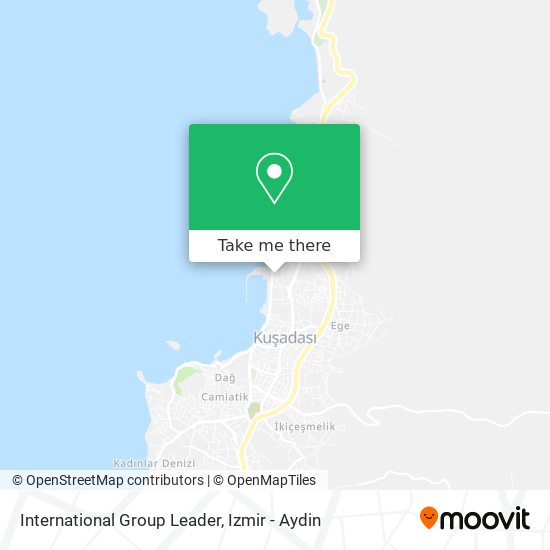 International Group Leader map