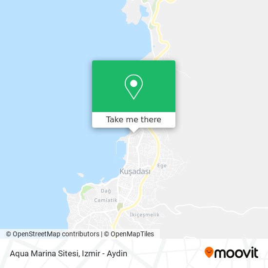 Aqua Marina Sitesi map