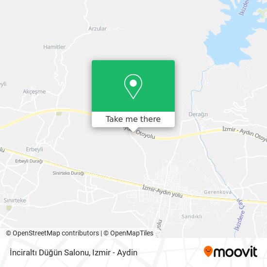 İnciraltı Düğün Salonu map