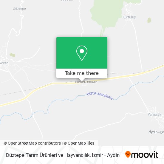 Düztepe Tarım Ürünleri ve Hayvancılık map