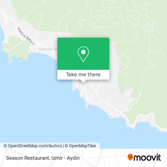 Season Restaurant map