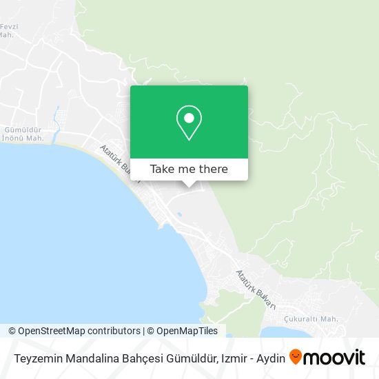 Teyzemin Mandalina Bahçesi Gümüldür map