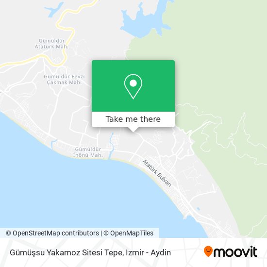 Gümüşsu Yakamoz Sitesi Tepe map