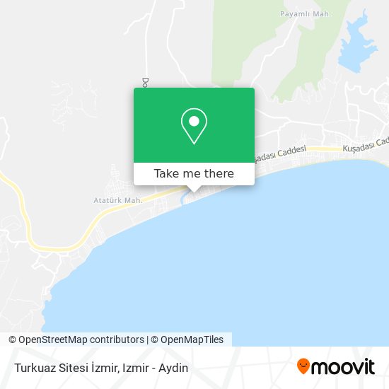 Turkuaz Sitesi İzmir map