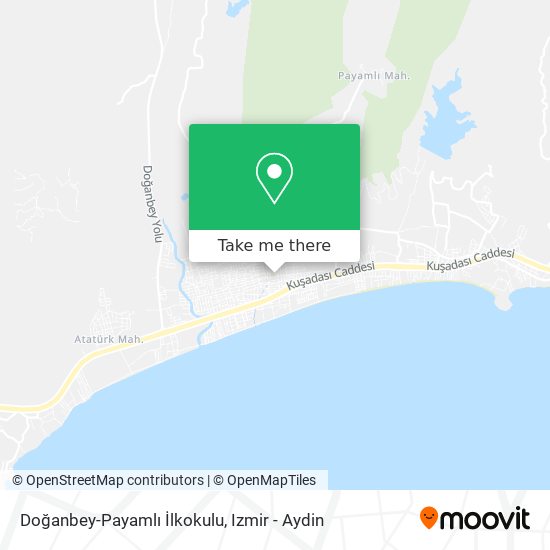 Doğanbey-Payamlı İlkokulu map