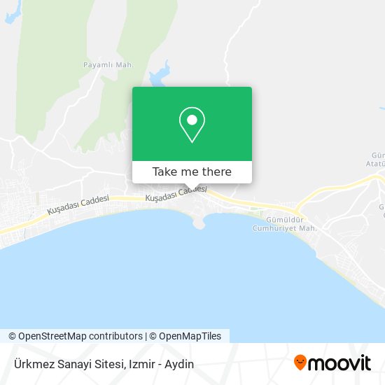 Ürkmez Sanayi Sitesi map