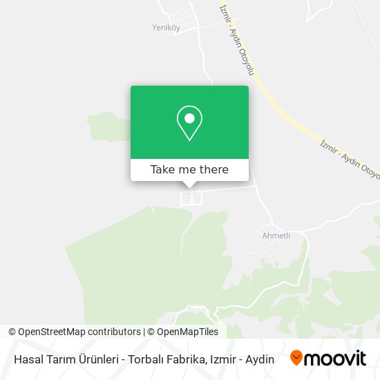 Hasal Tarım Ürünleri - Torbalı Fabrika map