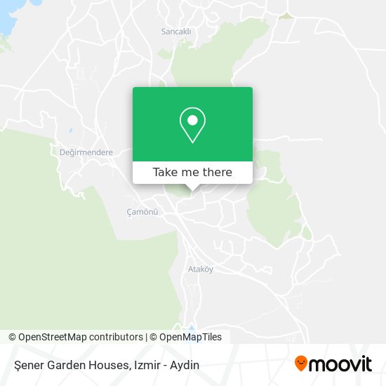 Şener Garden Houses map