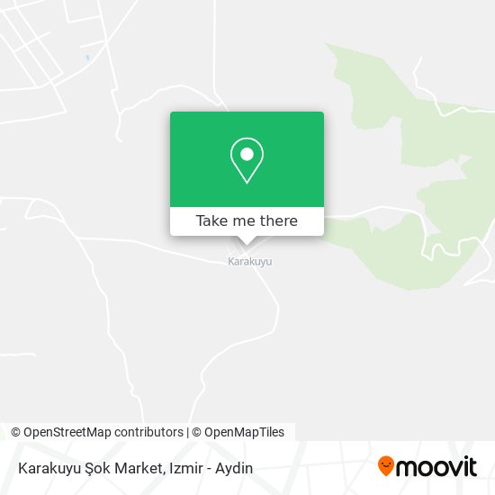 Karakuyu Şok Market map