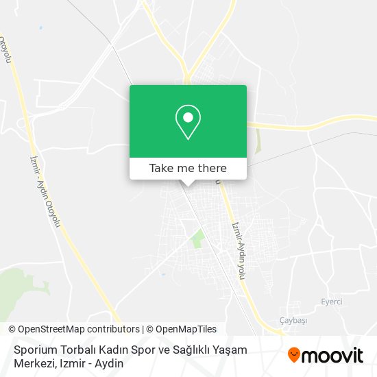 Sporium Torbalı Kadın Spor ve Sağlıklı Yaşam Merkezi map