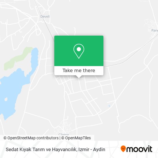 Sedat Kıyak Tarım ve Hayvancılık map