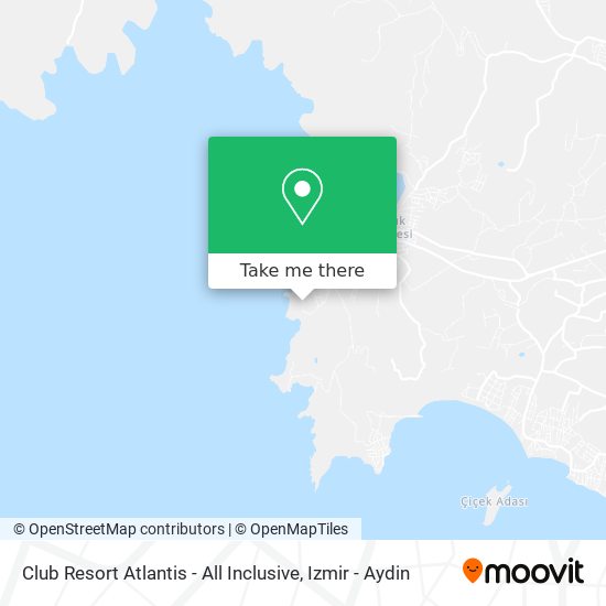 Club Resort Atlantis - All Inclusive map