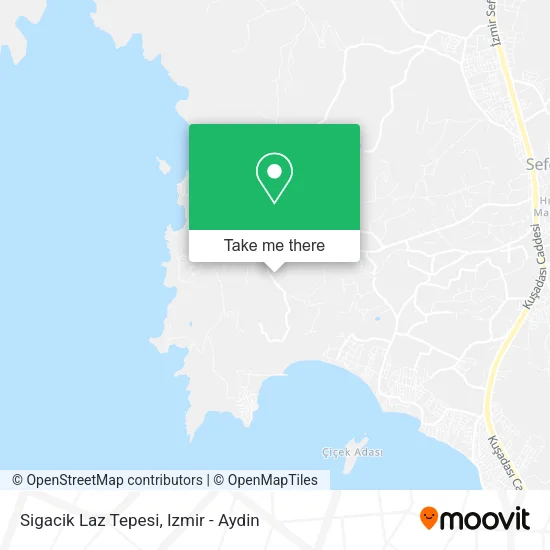 Sigacik Laz Tepesi map