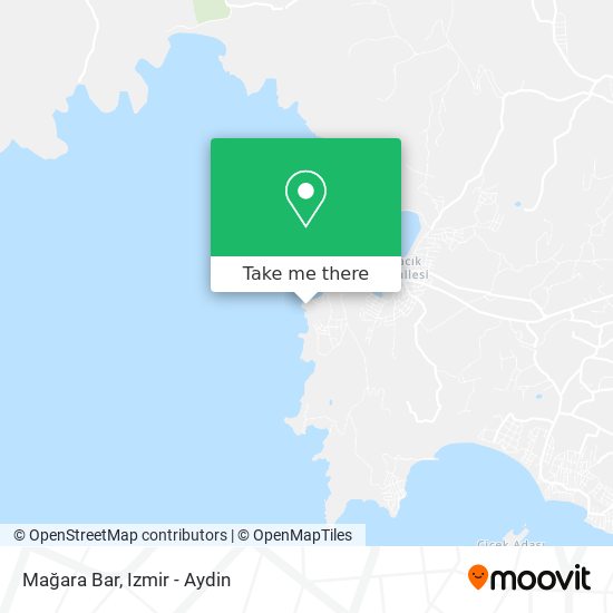 Mağara Bar map