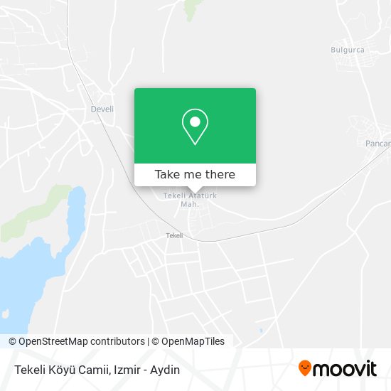 Tekeli Köyü Camii map