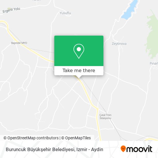 Buruncuk Büyükşehir Belediyesi map