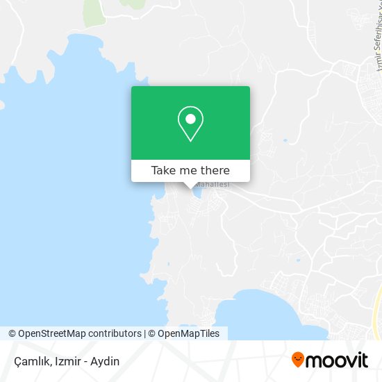 Çamlık map