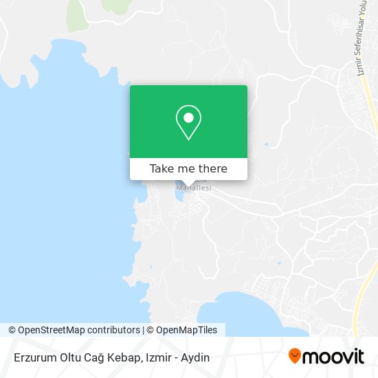 Erzurum Oltu Cağ Kebap map