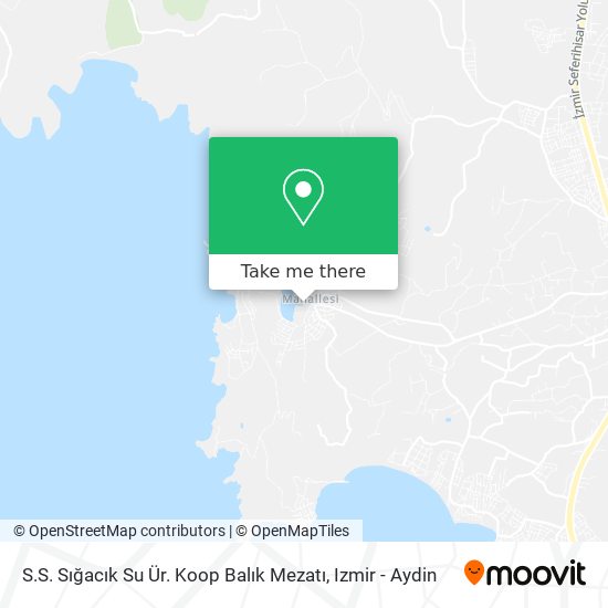 S.S. Sığacık Su Ür. Koop Balık Mezatı map