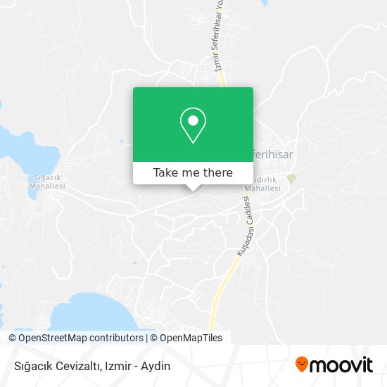 Sığacık Cevizaltı map